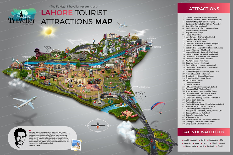 best places to Visit in Lahore